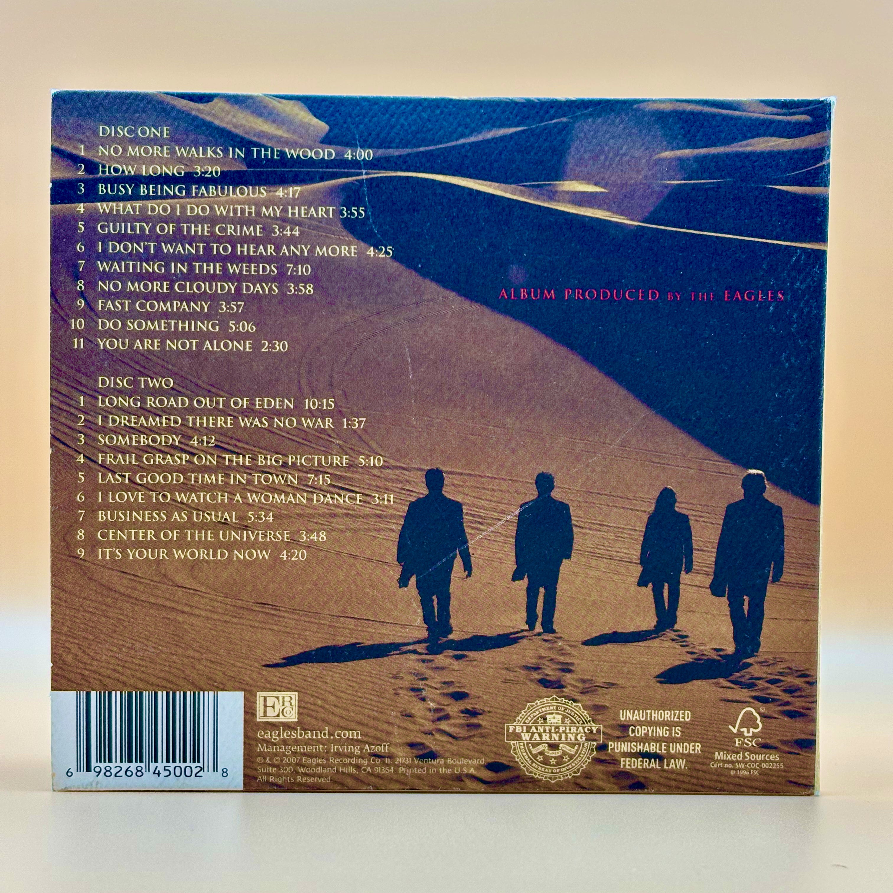 Eagles Long Road Out of Eden 2007 2CD Digipak VG++ Discs Good Case