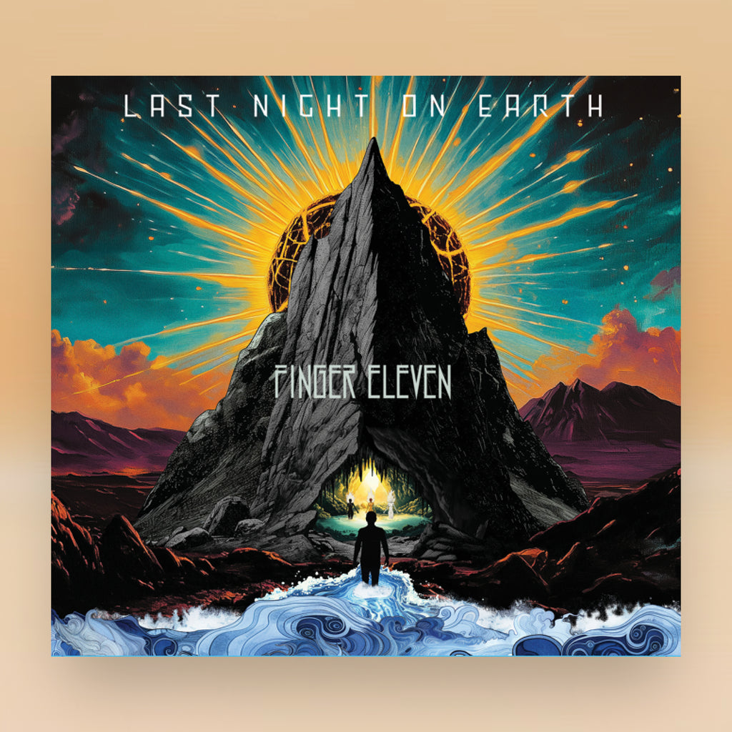 Finger Eleven - Last Night on Earth (140g Silver Vinyl LP)