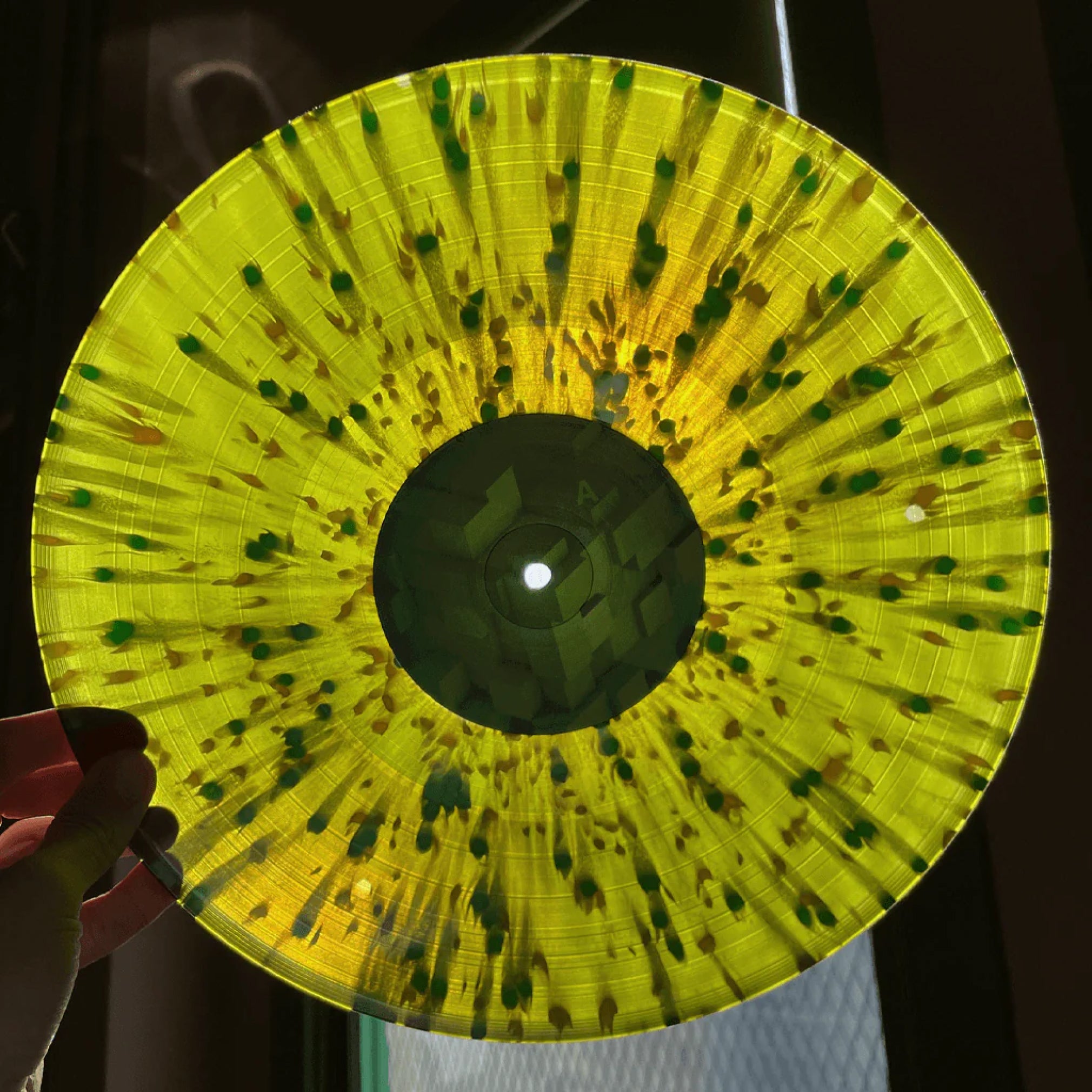 Minecraft Volume Alpha - 12" Transparent Green Vinyl