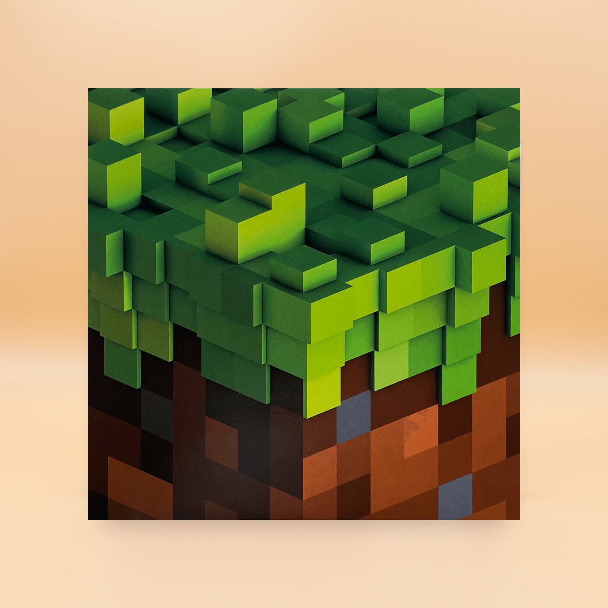 Minecraft Volume Alpha - 12" Transparent Green Vinyl